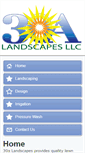 Mobile Screenshot of 30alandscapes.com
